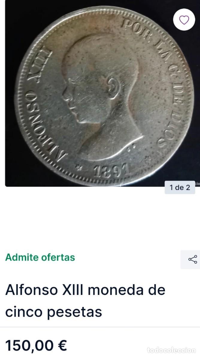 Monedas de Espa&ntilde;a: Moneda de Alfonso XIII - Foto 1
