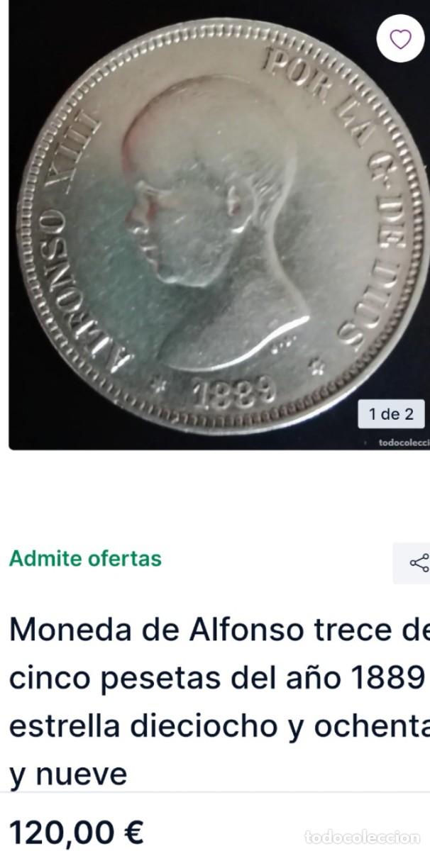 Monedas de Espa&ntilde;a: Moneda de Alfonso XIII - Foto 1