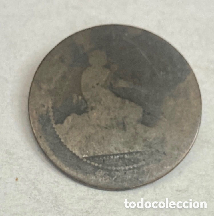 Monedas de Espa&ntilde;a: MONEDA 5 C&Eacute;NTIMOS 1870 - Foto 1