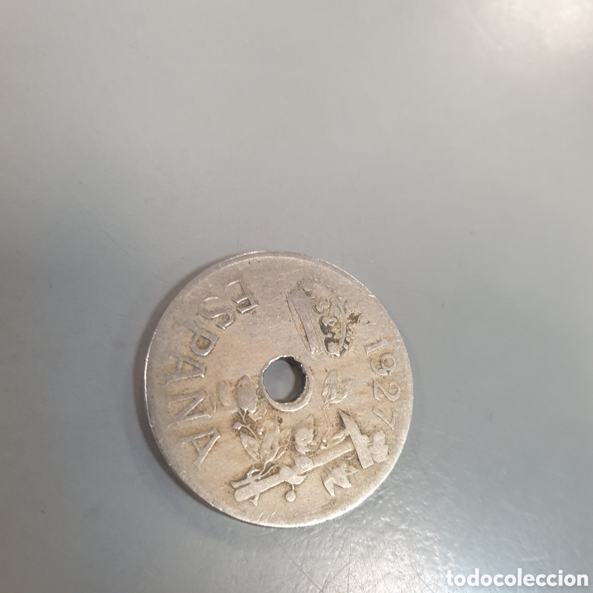 Monedas de Espa&ntilde;a: 25 cts ESPA&Ntilde;A 1927 - Foto 1