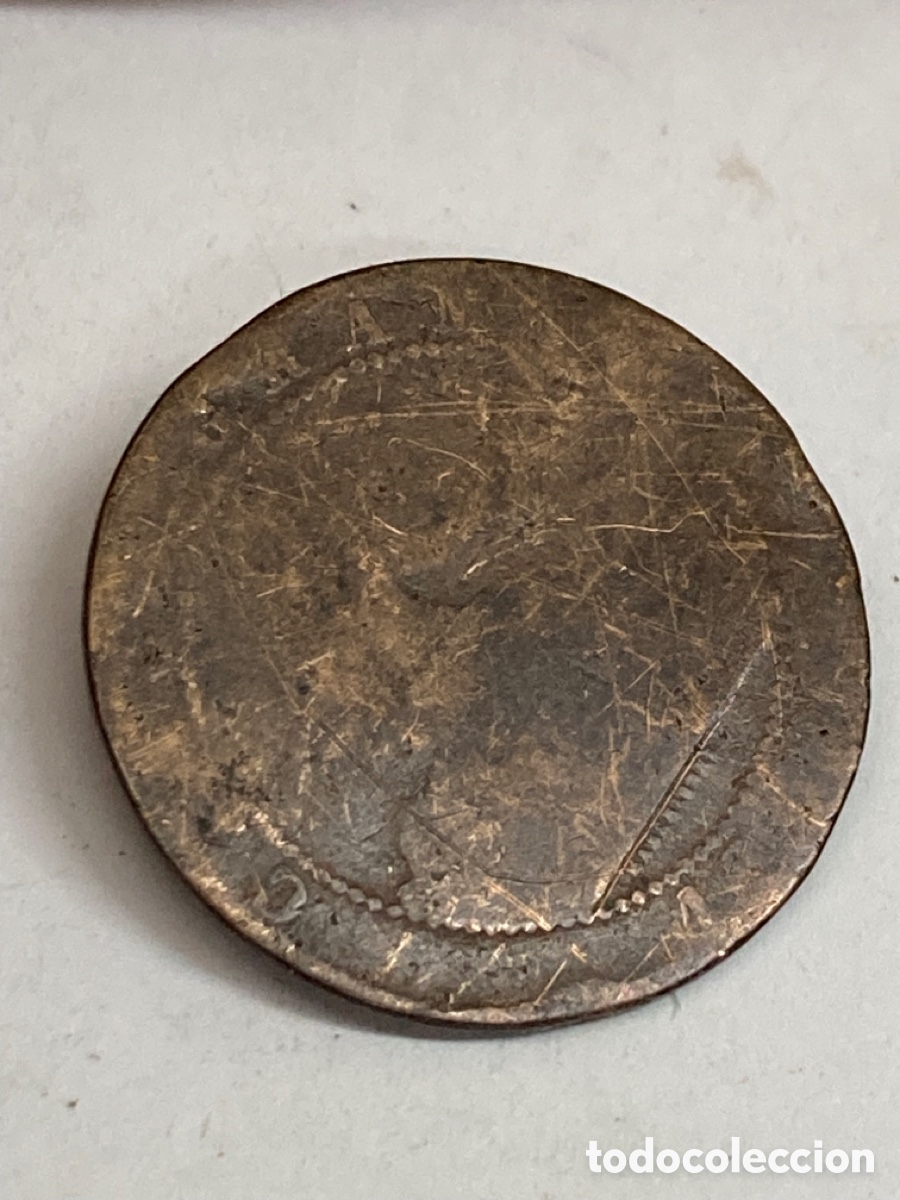 Monedas de Espa&ntilde;a: Moneda 5 c&eacute;ntimos 1879 L15 - Foto 2