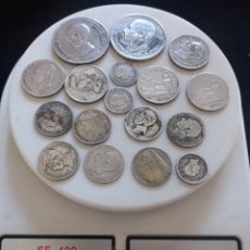 Monedas de España: LOTE 17 MONEDAS PLATA. VER FOTOS