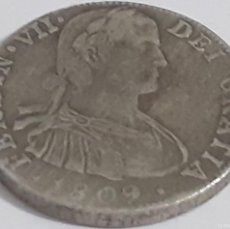 Monedas de España: RÉPLICA MONEDA 1809. 4 REALES. REY FERNANDO VII, MÉJICO, ESPAÑA. GUERRA DE LA INDEPENDENCIA.