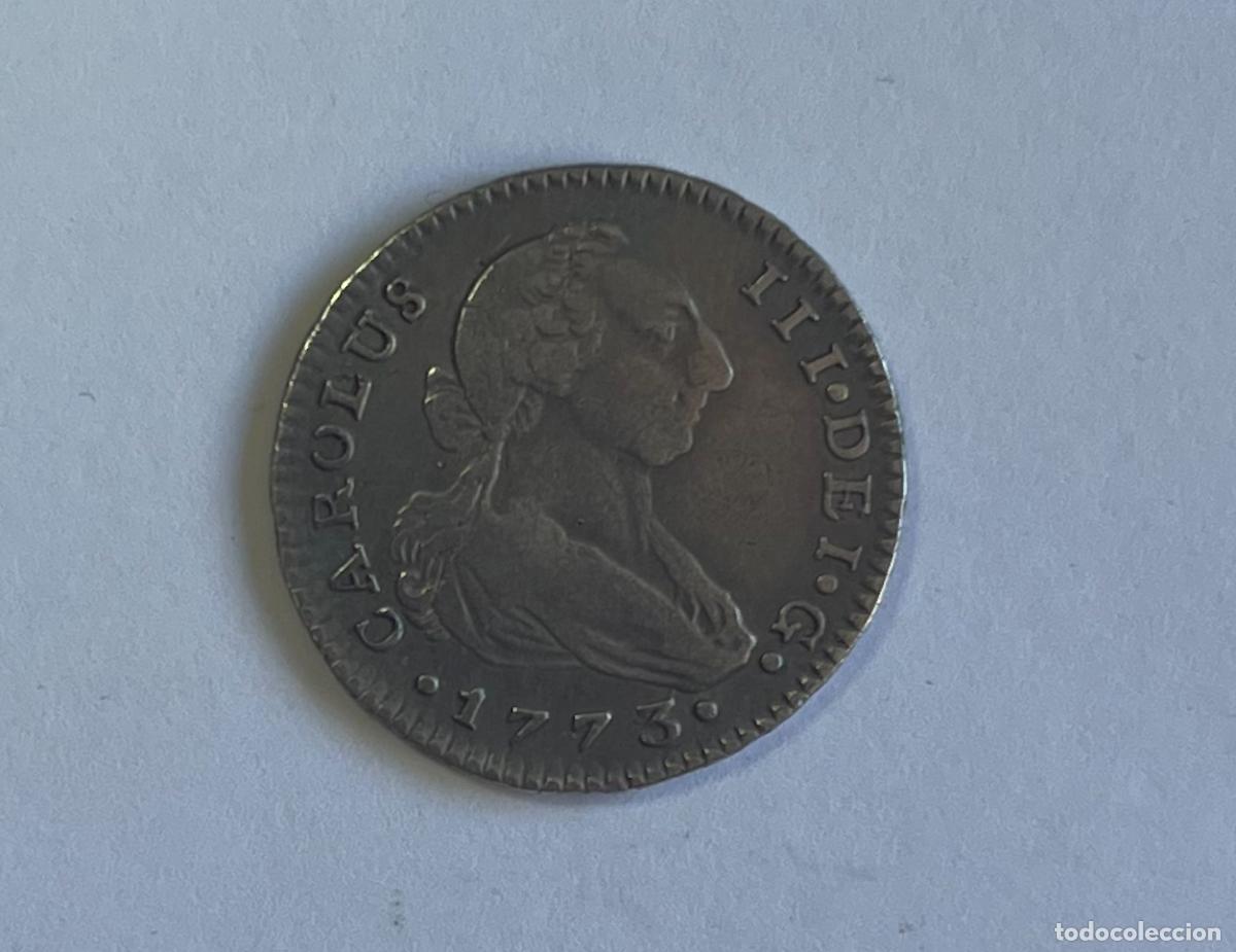 Monedas de Espa&ntilde;a: 1 Real de Plata de Carlos III del 1773 - Foto 3