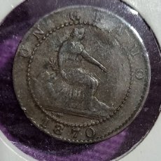 Monedas de España: MONEDA 1 CENTIMO 1870 GOVIERNO PROVISIONAL
