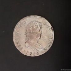 Monedas de España: FERNANDO VII - 8 REALES DE PLATA DE SANTIAGO - AÑO 1816 - ESCASA -