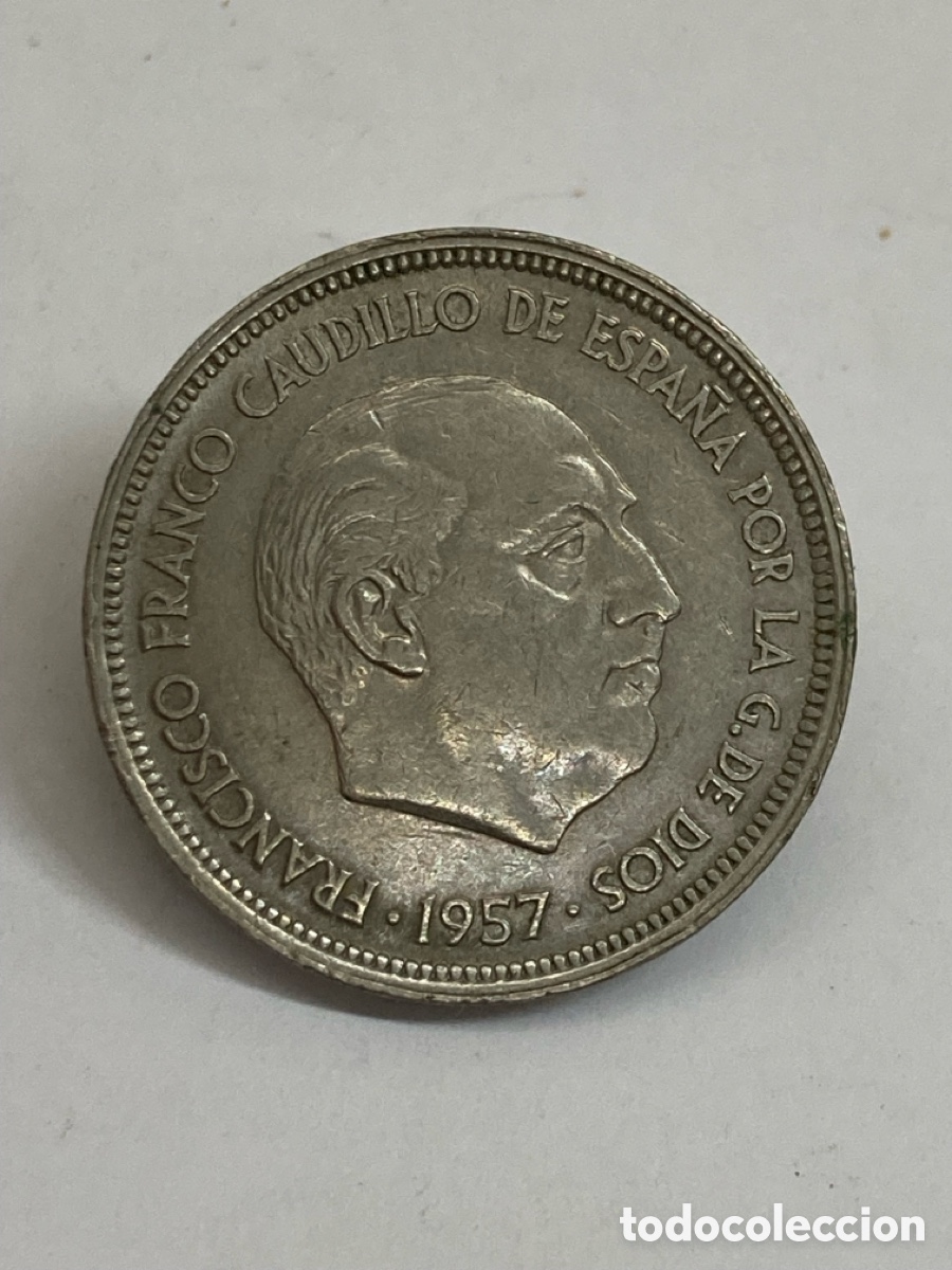 Monedas de Espa&ntilde;a: Moneda 50 pesetas 1957 M23 - Foto 1