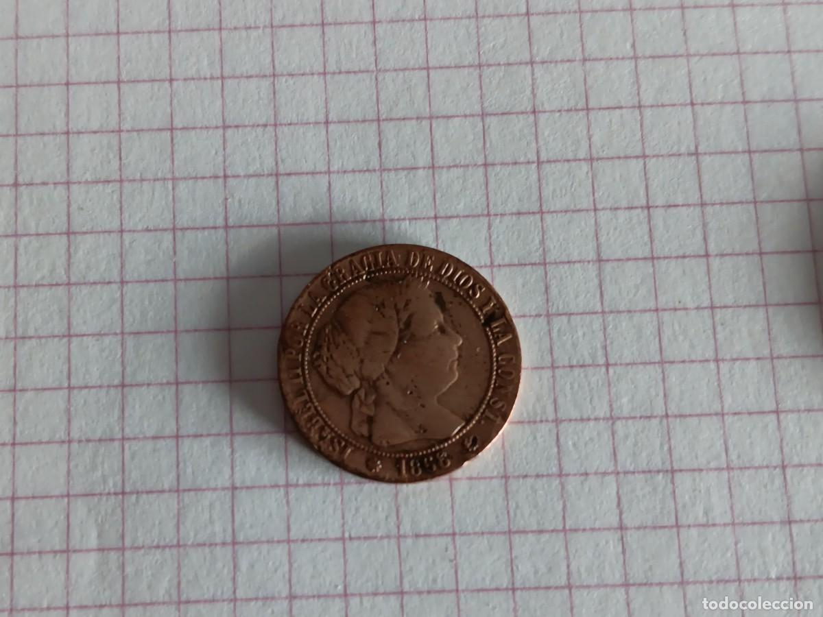 Monedas de Espa&ntilde;a: 1 centimo de escudo de Isabel II,Barcelona 1868,BC. - Foto 1