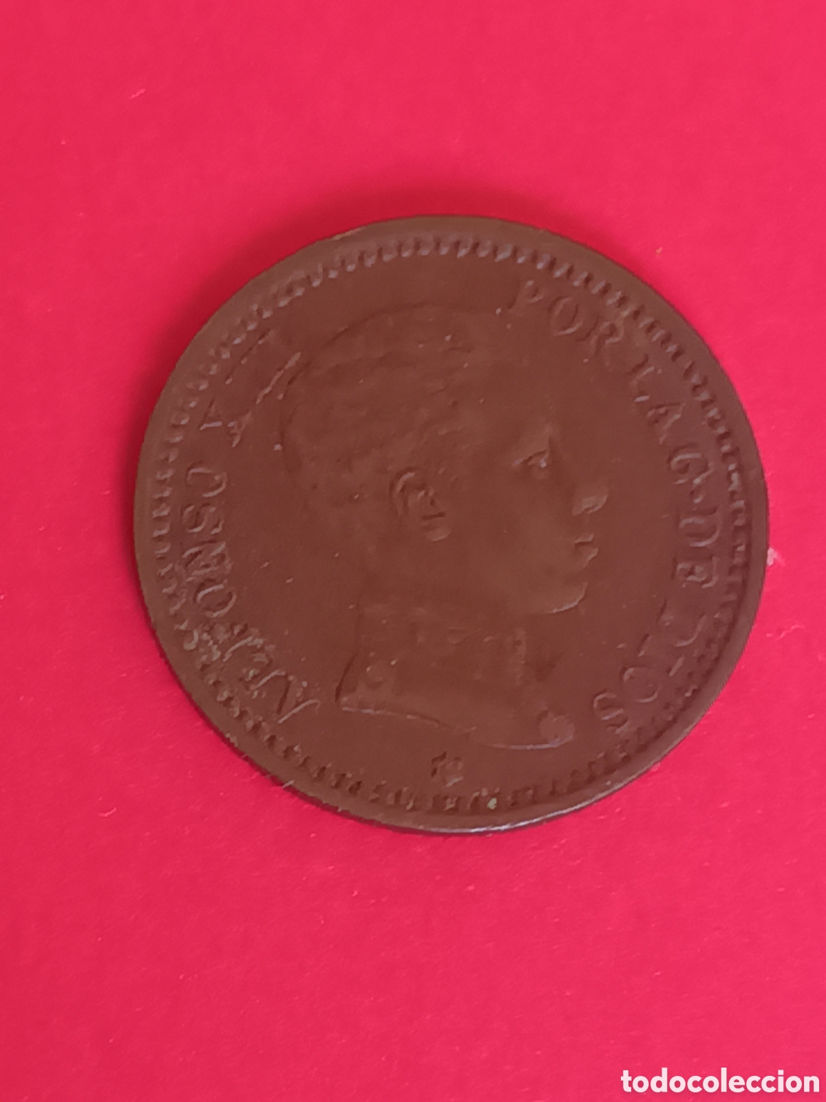 Monedas de Espa&ntilde;a: ALFONSO XIII. 2 C&Eacute;NTIMOS DE 1905.*05* SMV. - Foto 1