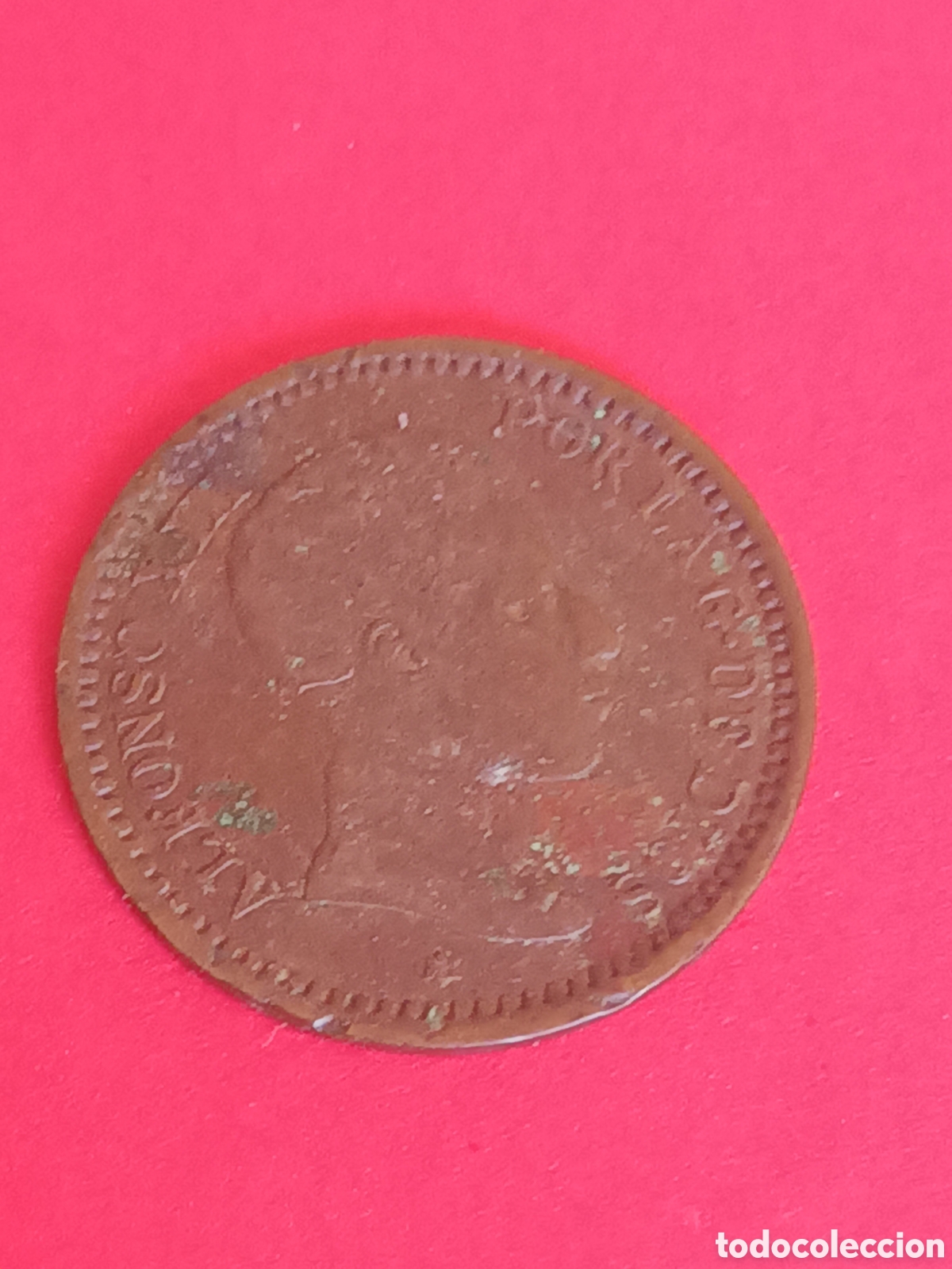 Monedas de Espa&ntilde;a: ALFONSO XIII. 2 C&Eacute;NTIMOS DE 1904. *-4* SMV. - Foto 1