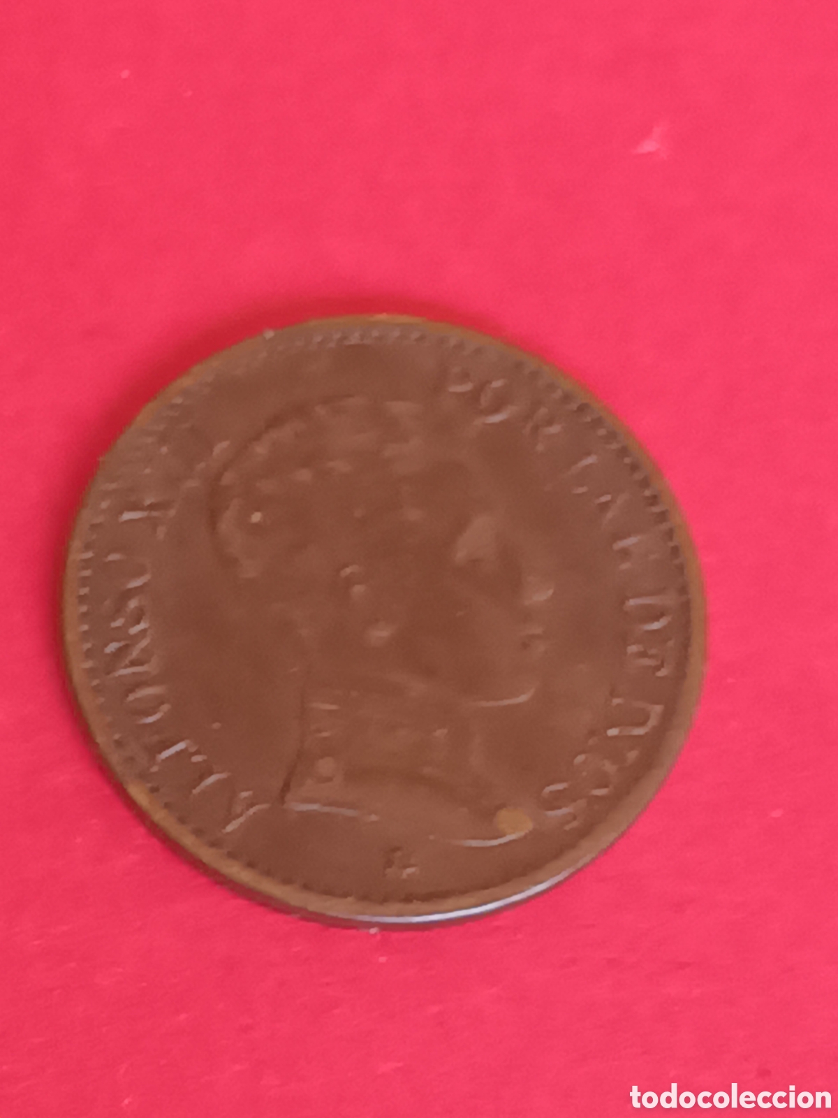 Monedas de Espa&ntilde;a: ALFONSO XIII. 1 C&Eacute;NTIMO DE 1906. *6* SLV. - Foto 1