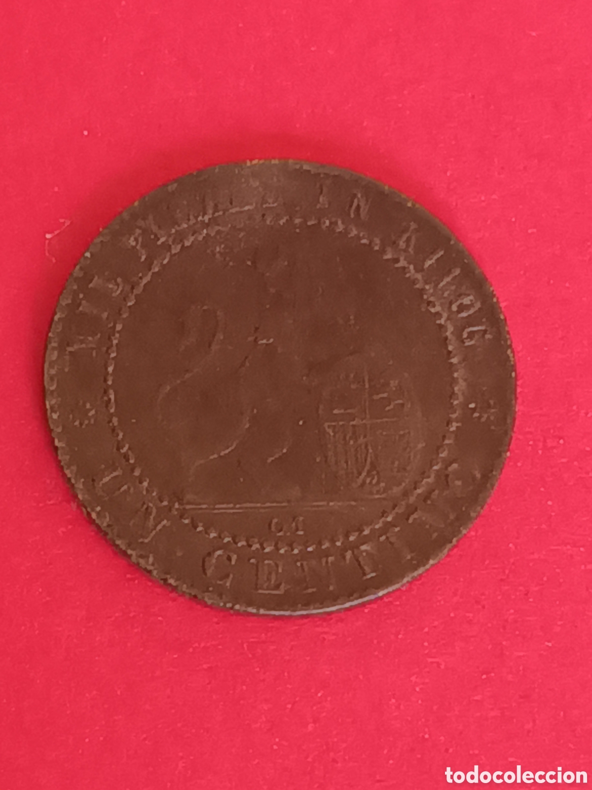 Monedas de Espa&ntilde;a: GOBIERNO PROVISIONAL. 1 C&Eacute;NTIMO DE 1870. - Foto 1