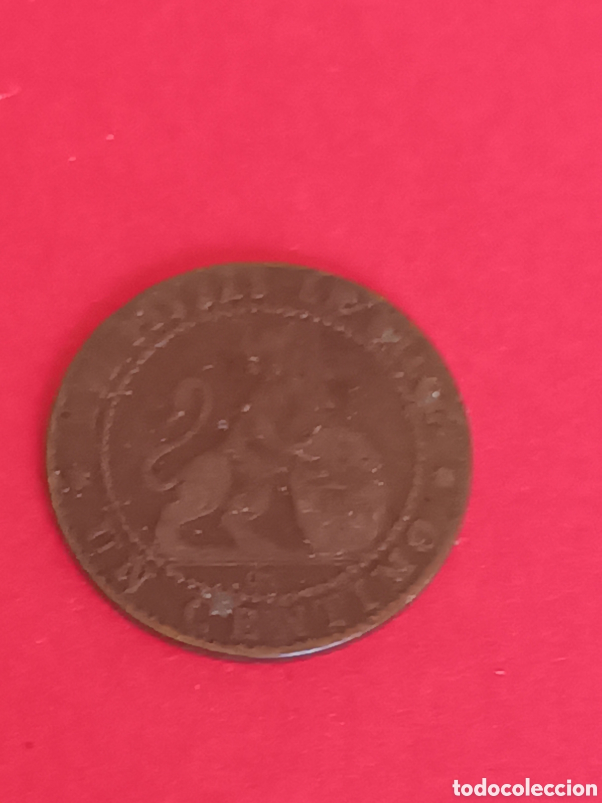 Monedas de Espa&ntilde;a: GOBIERNO PROVISIONAL. 1 C&Eacute;NTIMO DE 1870. - Foto 1