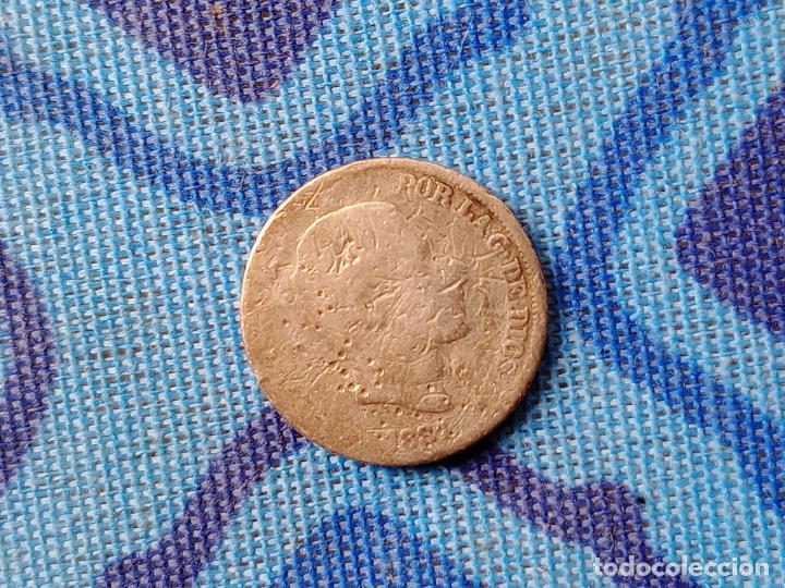 Monedas de Espa&ntilde;a: Filipinas. 10 centavos de 1881 Plata - Foto 1