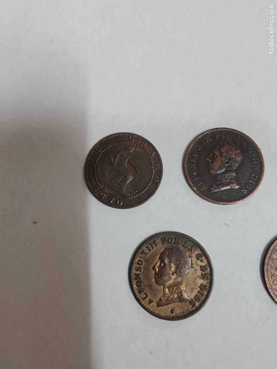 Monedas de Espa&ntilde;a: Lote de conjunto de 5 monedas de 1 centimo - Foto 3