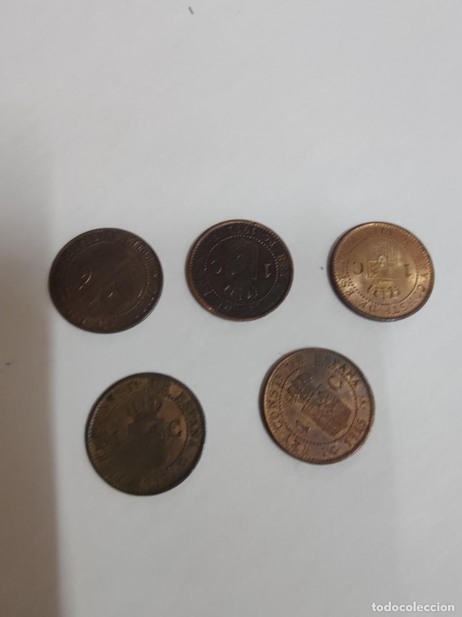 Monedas de Espa&ntilde;a: Lote de conjunto de 5 monedas de 1 centimo - Foto 6