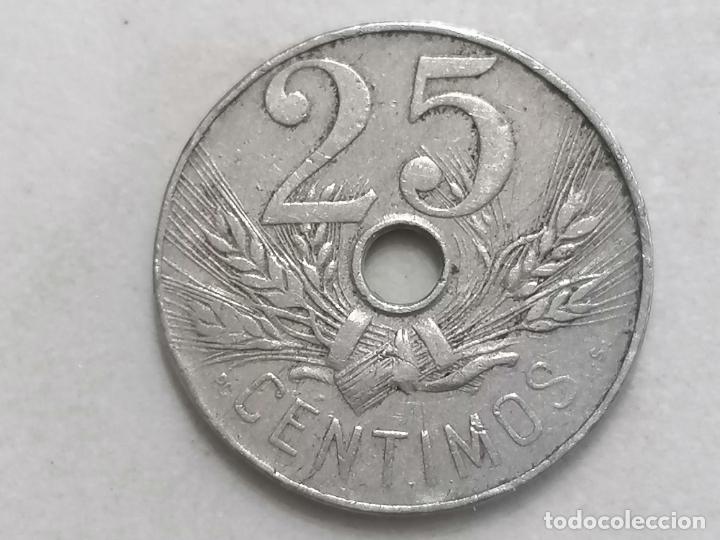 Monedas de Espa&ntilde;a: MONEDA ALFONSO XII, 25 CENTIMOS 1927 - Foto 2