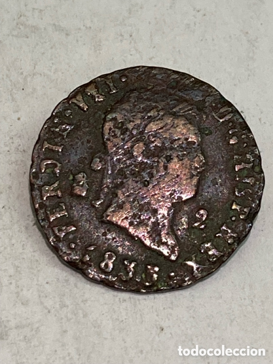 Monedas de Espa&ntilde;a: Moneda 2 maraved&iacute;es 1833 L50 - Foto 1