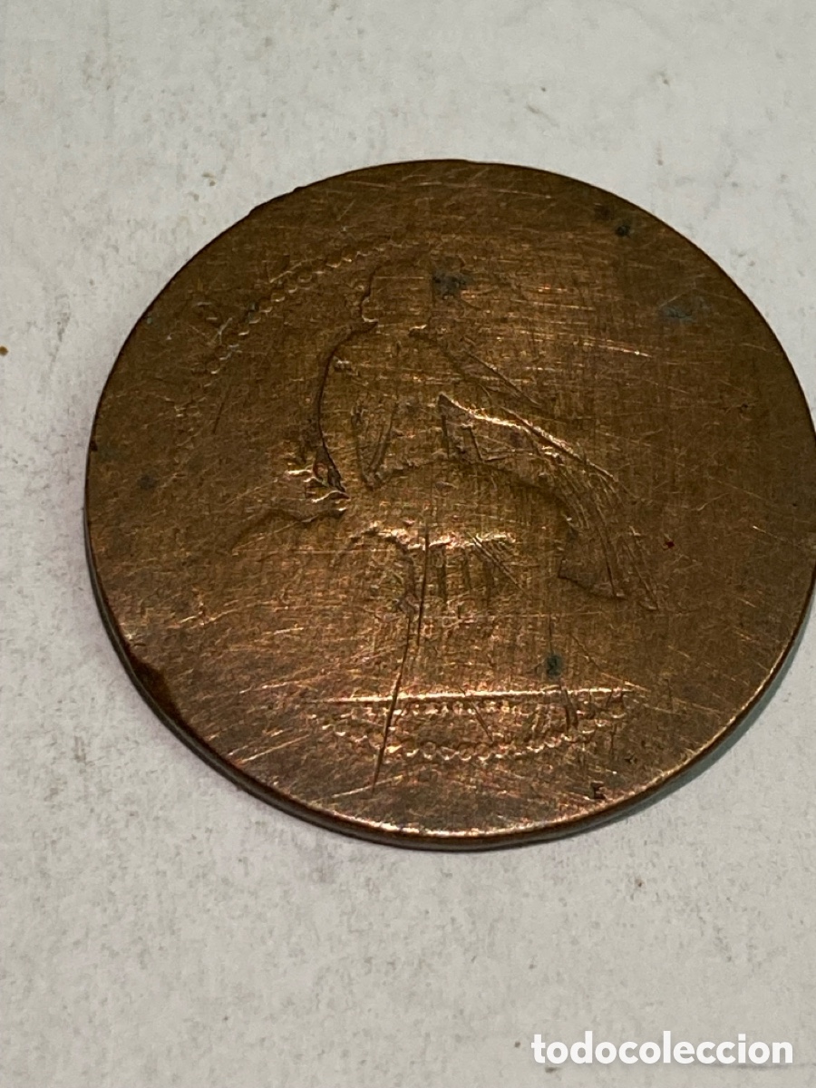 Monedas de Espa&ntilde;a: Moneda de 10 cent&eacute;simos 1878 L50 - Foto 1