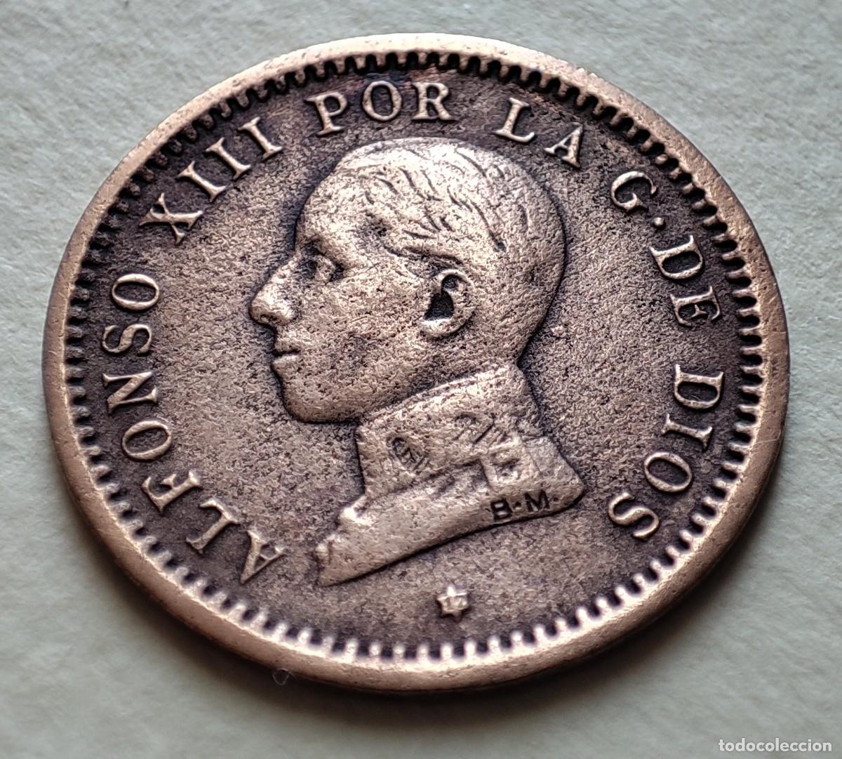 Monedas de Espa&ntilde;a: Moneda 2 C&eacute;ntimos 1912 *12 Alfonso XIII - Foto 1