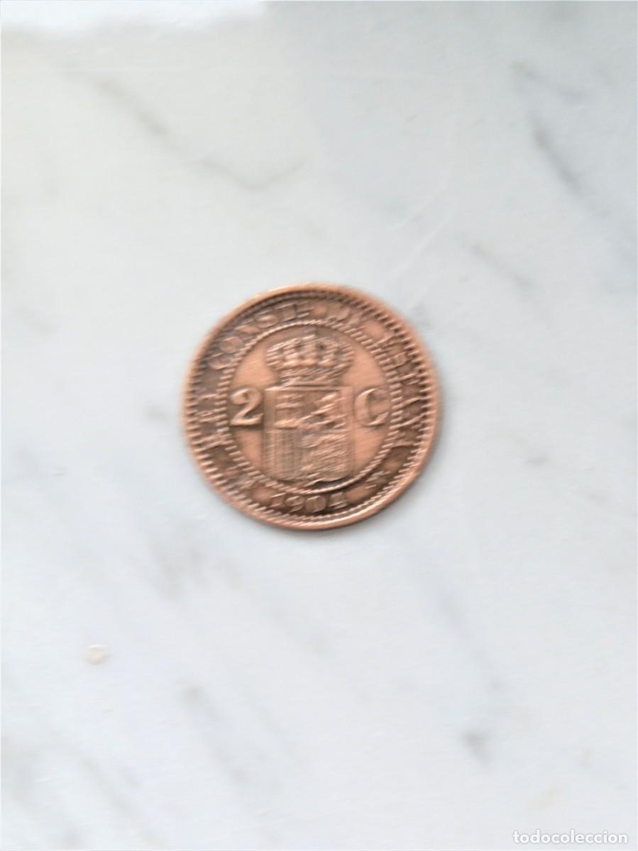 Monedas de Espa&ntilde;a: 2 centimos de 1905 (05) SMV - Foto 2