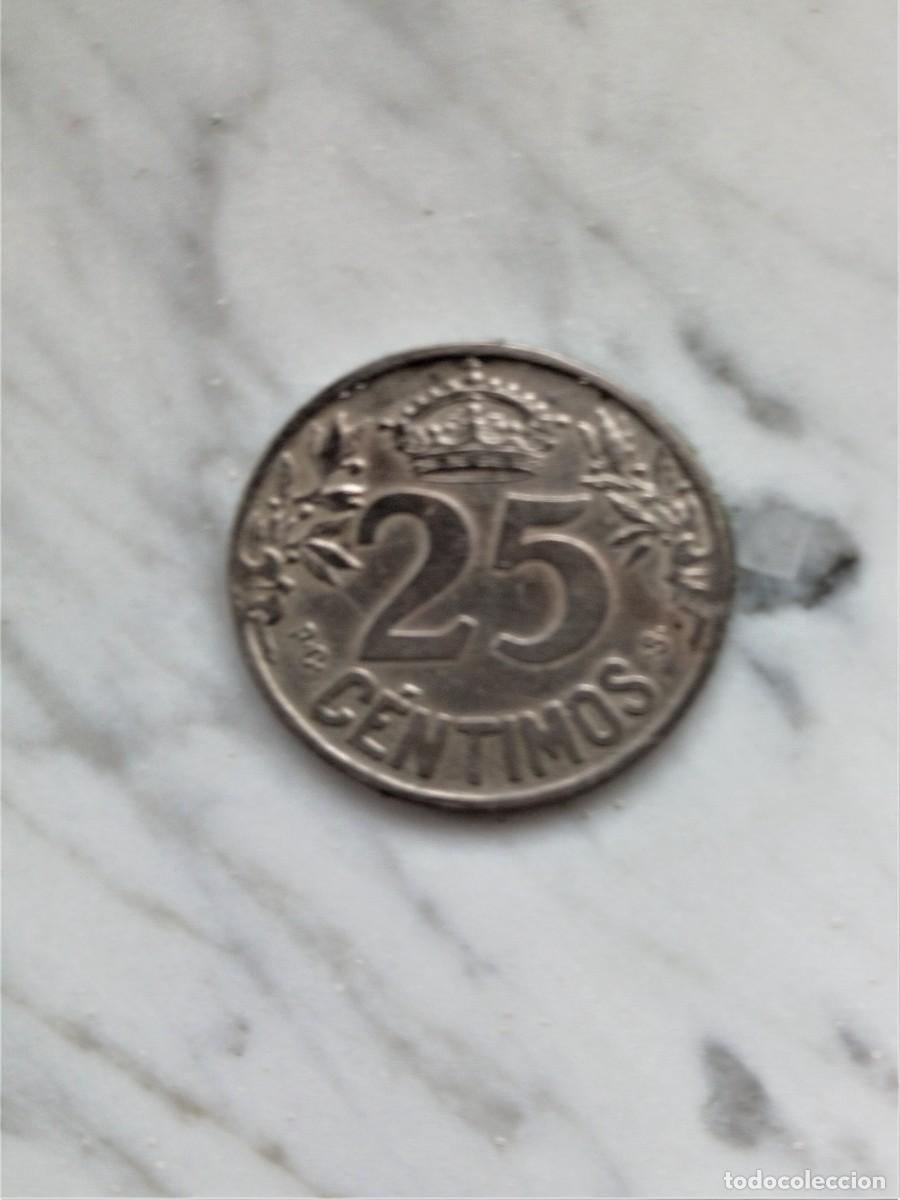 Monedas de Espa&ntilde;a: 25 centimos de 1925 PCS - Foto 2