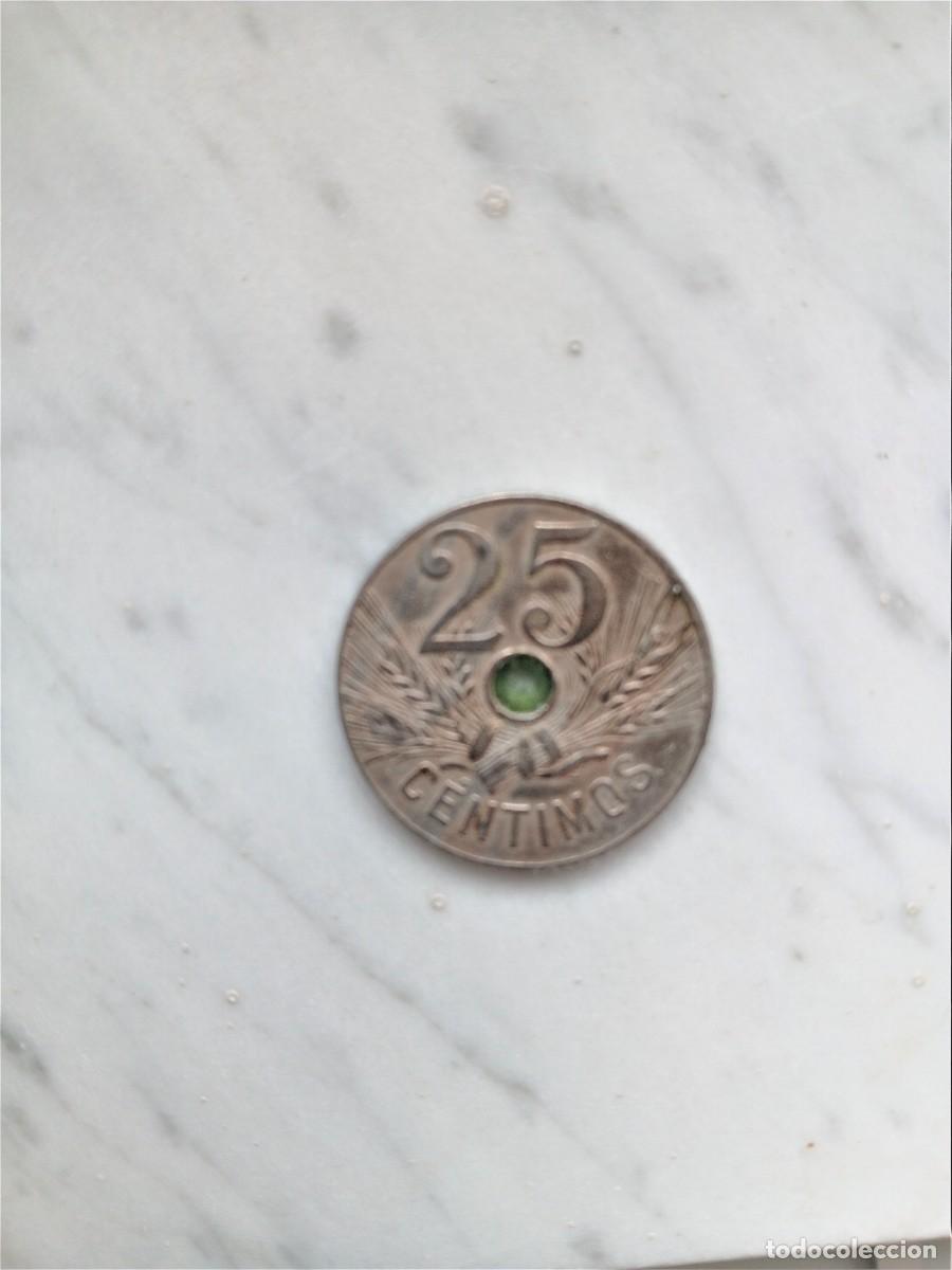 Monedas de Espa&ntilde;a: 25 centimos de 1927 PCS - Foto 2