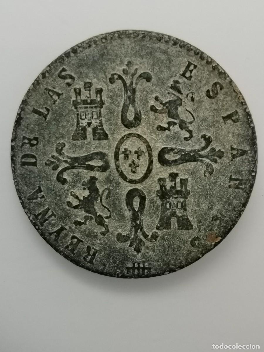 Monedas de Espa&ntilde;a: Isabel II 8 Maraved&iacute;s 1838 Segovia. - Foto 2