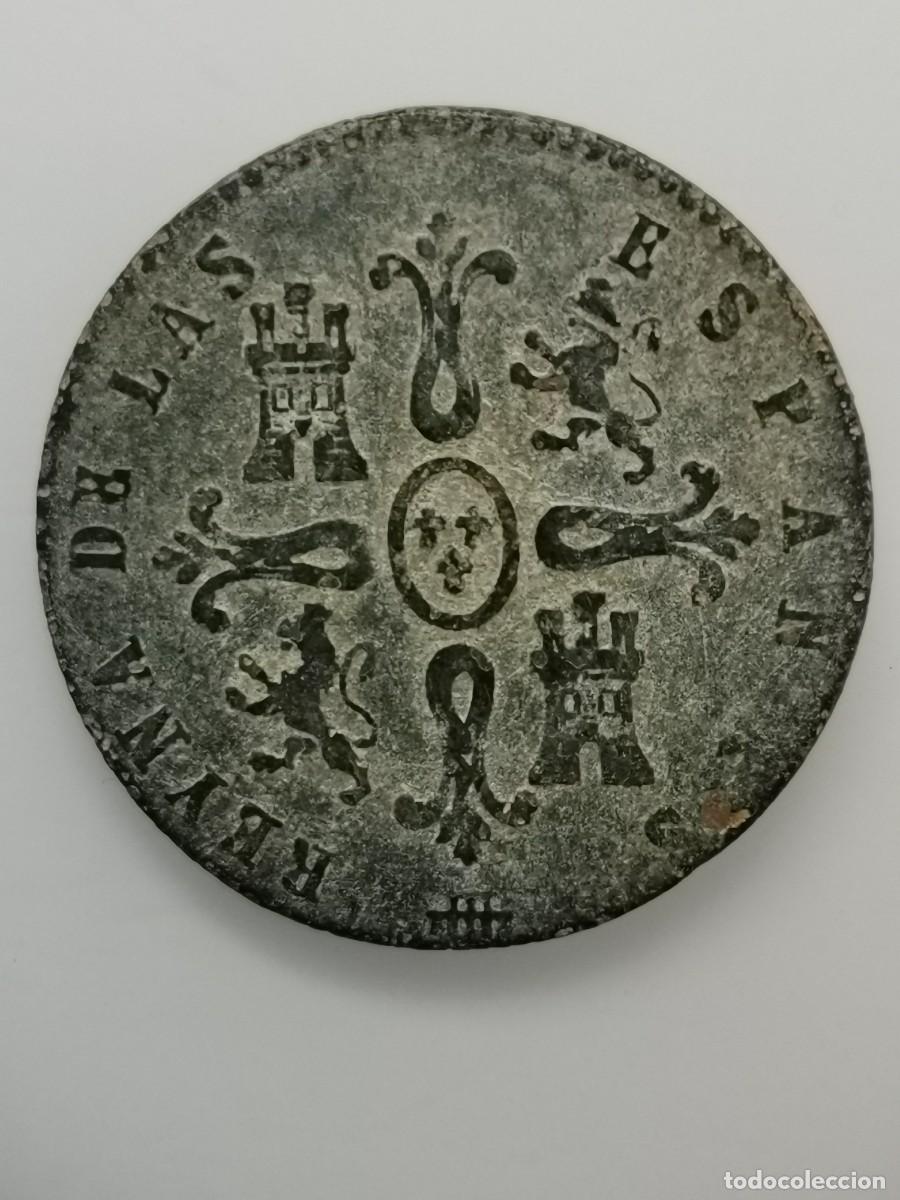 Monedas de Espa&ntilde;a: Isabel II 8 Maraved&iacute;s 1838 Segovia. - Foto 4