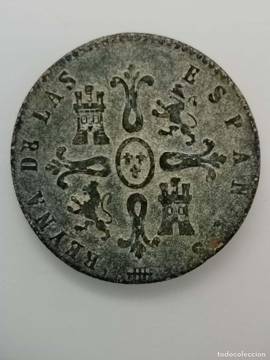 Monedas de Espa&ntilde;a: Isabel II 8 Maraved&iacute;s 1838 Segovia. - Foto 6