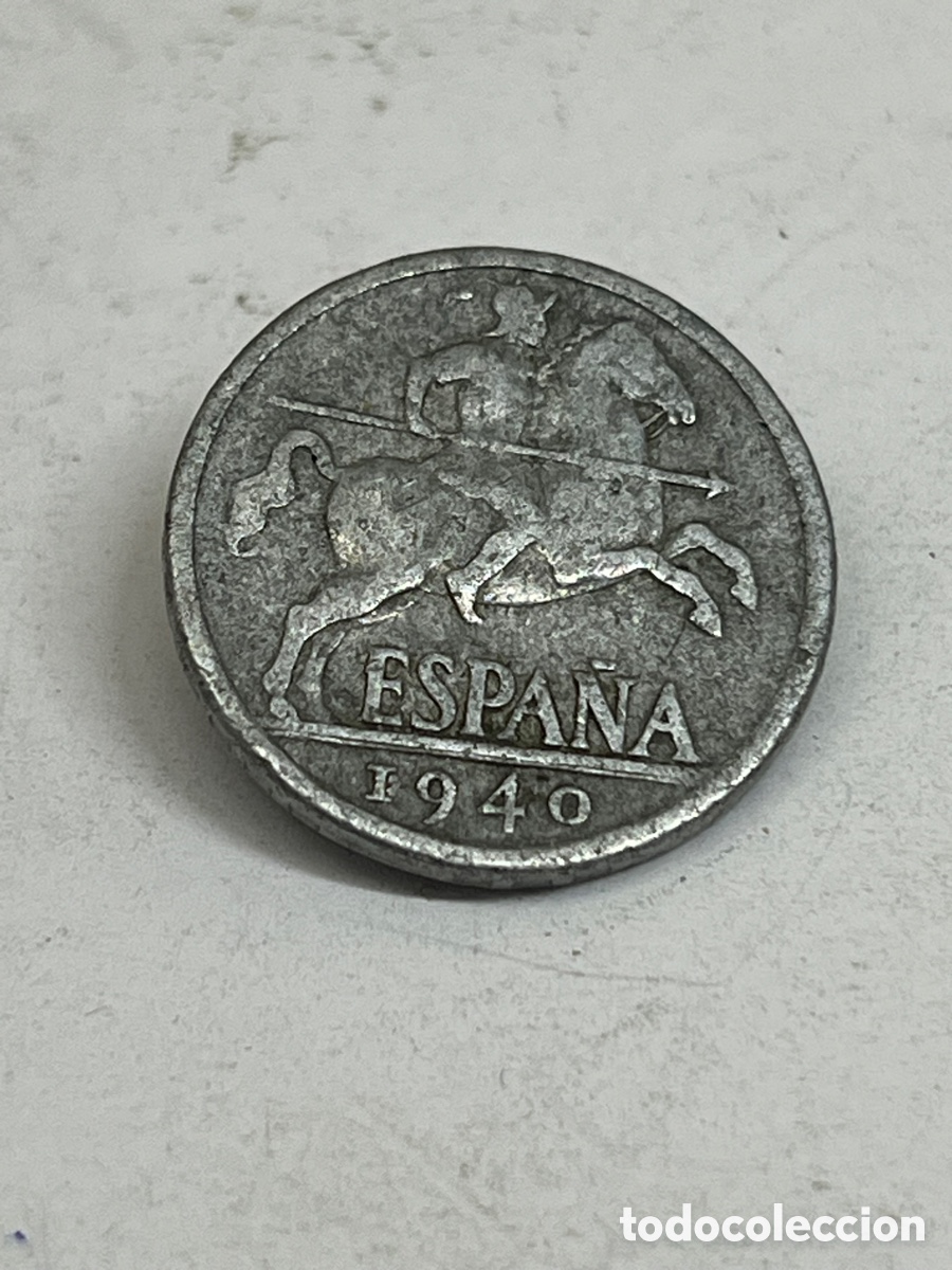 Monedas de Espa&ntilde;a: Moneda 10 c&eacute;ntimos 1940 L52 - Foto 1