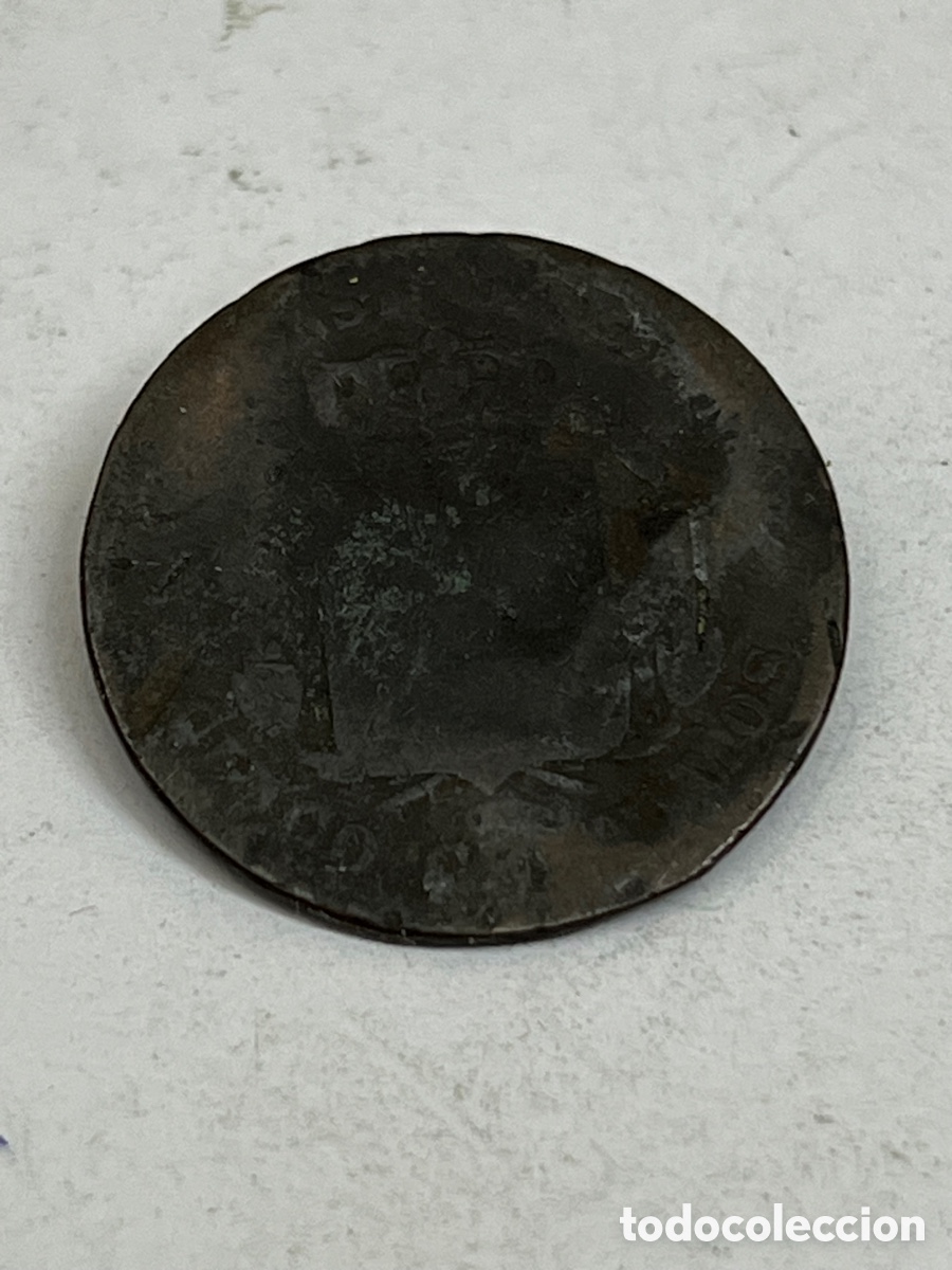 Monedas de Espa&ntilde;a: Moneda 5 c&eacute;ntimos 1879 L52 - Foto 2