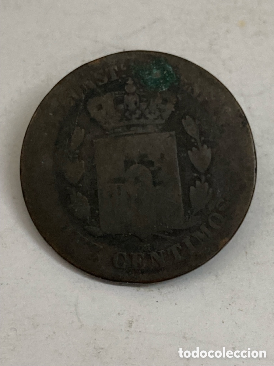 Monedas de Espa&ntilde;a: Moneda 10 c&eacute;ntimos 1879 L52 - Foto 2