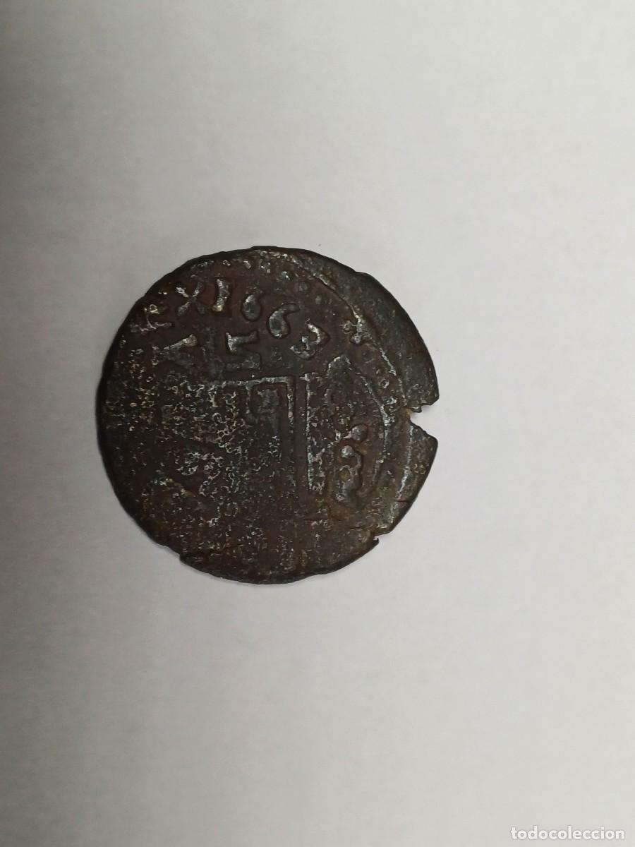 Monedas de Espa&ntilde;a: Moneda de 1663 N de 16 Maravedis de XC 1353 GRANADA en BC - Foto 6