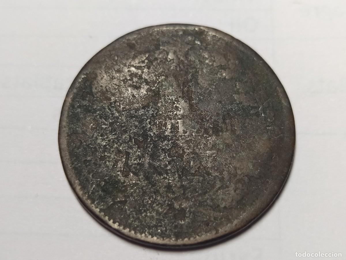 Monedas de Espa&ntilde;a: MONEDA Gobierno provisional 1870, 2 PTA. DR.M - Foto 2