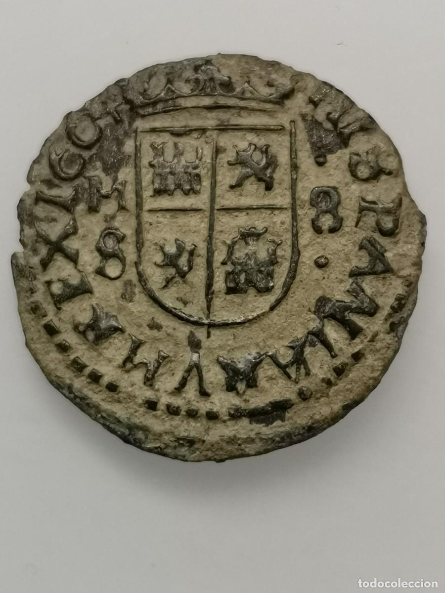 Monedas de Espa&ntilde;a: Felipe IV 8 maraved&iacute;s 1664 Madrid . MS. - Foto 3