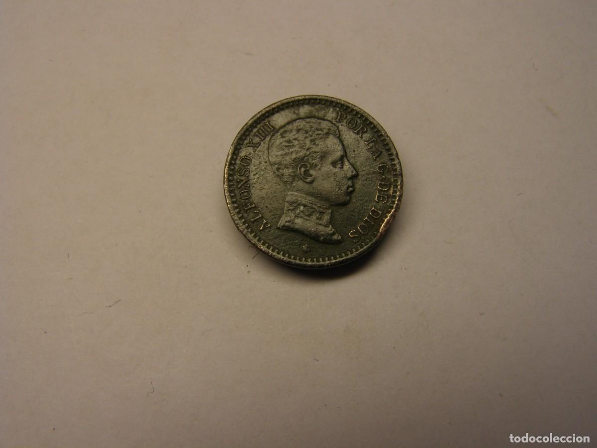 Monedas de Espa&ntilde;a: Moneda de 2 c&eacute;ntimos, Alfonso XIII, a&ntilde;o 1905. - Foto 1