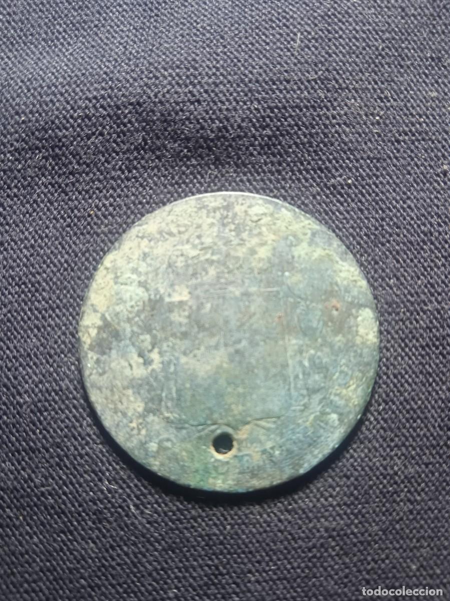 Monedas de Espa&ntilde;a: Moneda Alfonso XII perforada. - Foto 2