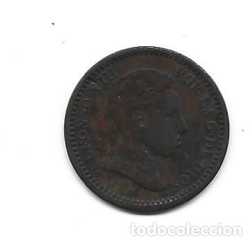 Monedas de Espa&ntilde;a: ALFONSO XIII-2 CENTIMOS-1905*05-SMV - Foto 1