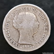 Monedas de España: MONEDA DE PLATA, 1 REAL ISABEL 2ª II 1852, PG M