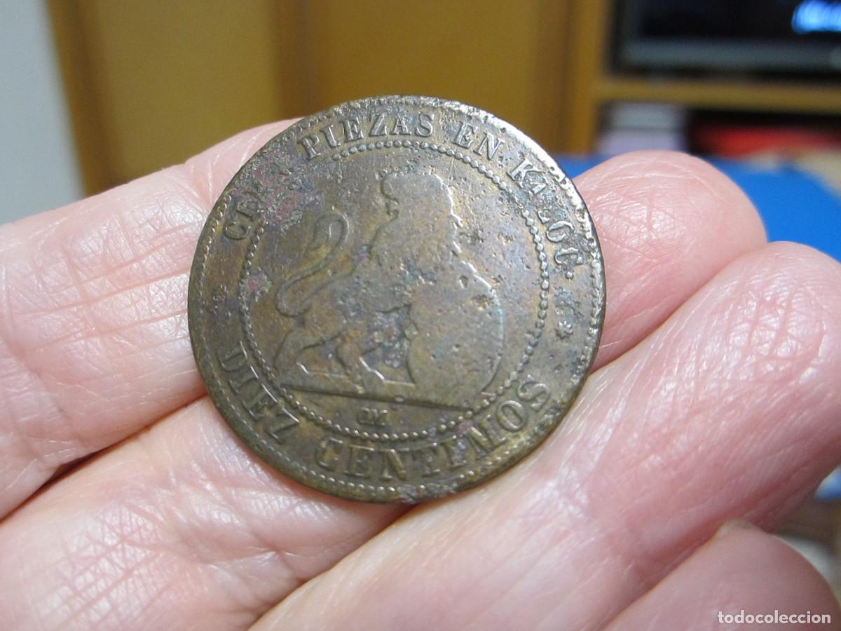 Monedas de Espa&ntilde;a: MONEDA DE 10 C&Eacute;NTIMOS DE 1870 PRIMERA REP&Uacute;BLICA - Foto 2