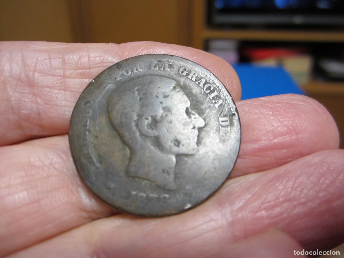 Monedas de Espa&ntilde;a: MONEDA DE 10 C&Eacute;NTIMOS DE 1878 DE ALFONSO XII - Foto 1