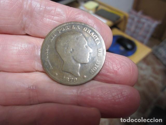 Monedas de Espa&ntilde;a: MONEDA DE 10 C&Eacute;NTIMOS DE 1879 DE ALFONSO XII - Foto 1