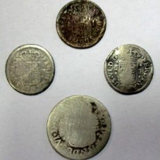 Monete da Spagna: CONJUNTO DE 4 MONEDAS ESPAÑOLAS ANTIGUAS DE FERNANDO VI. LOTE 4630