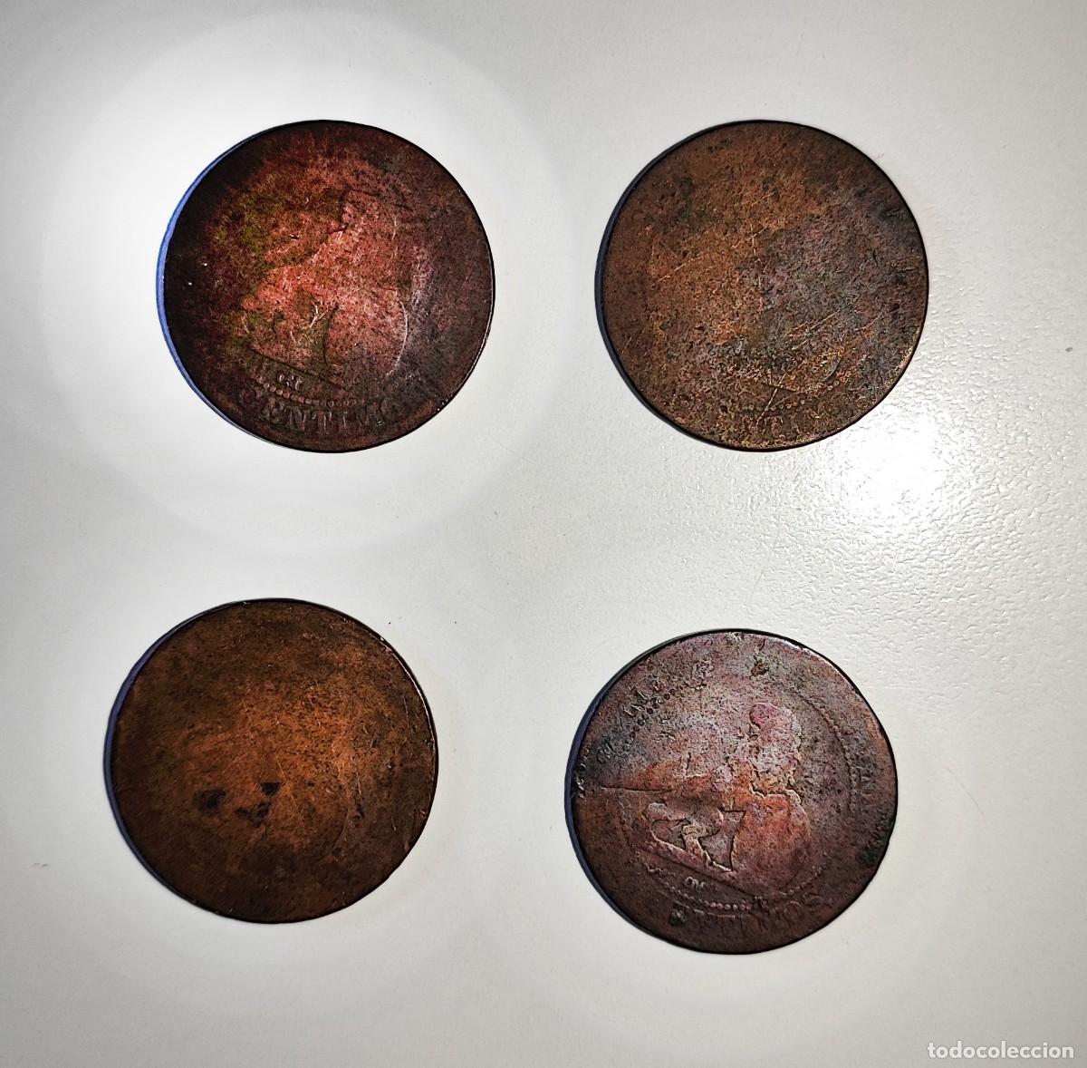 Monedas de Espa&ntilde;a: 10 c&eacute;ntimos 1870, Espa&ntilde;a - Foto 2