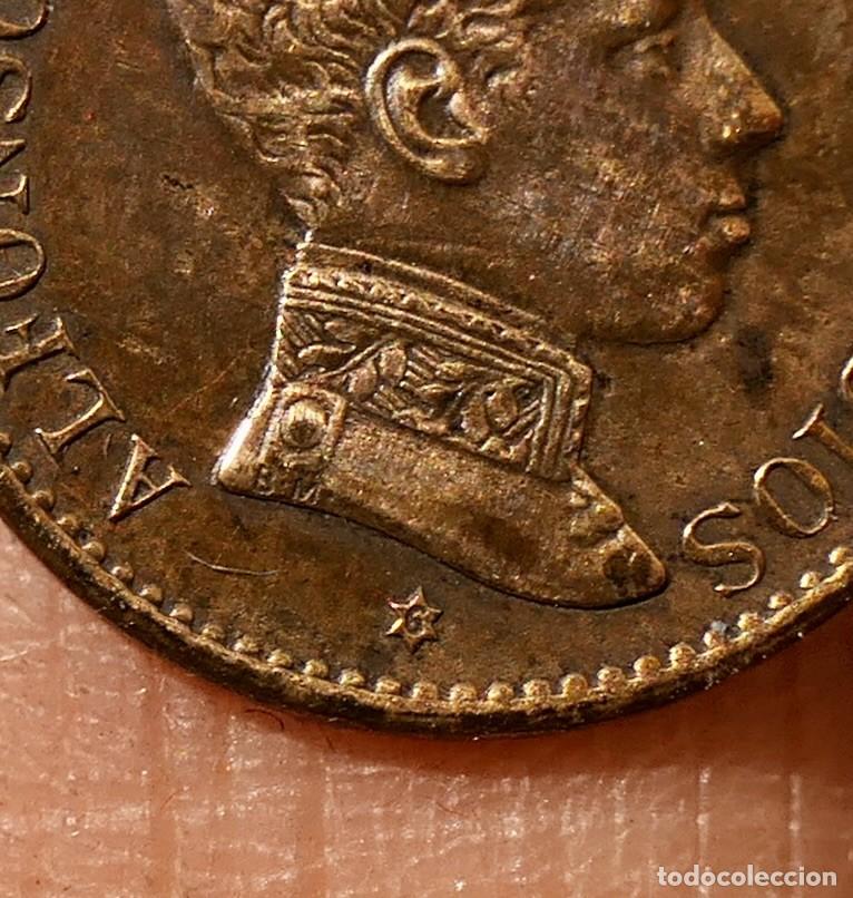 Monedas de Espa&ntilde;a: MONEDA ALFONSO XIII, 1 CENTIMOS - 1906 - *6 - Foto 4