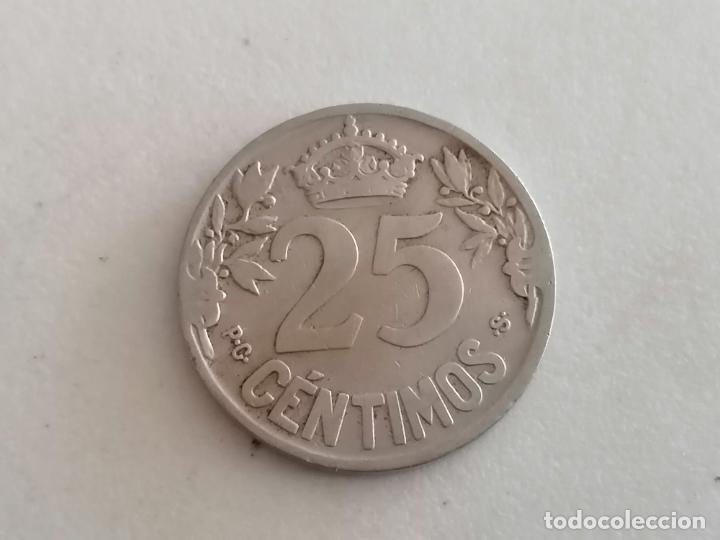 Monedas de Espa&ntilde;a: MONEDA 25 CENTIMOS P.C.S., ESPA&Ntilde;A 1925 - Foto 1