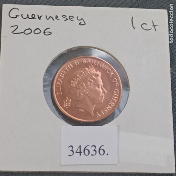 Monedas de Espa&ntilde;a: Guernesey 1 penique 2006 Guernsey, c&eacute;ntimo - Foto 1