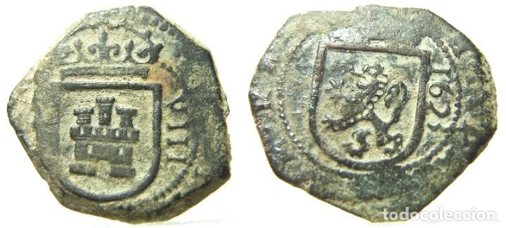 Monedas de Espa&ntilde;a: MONEDA DE FELIPE IV 8 MARAVEDIS 1623 - Foto 1
