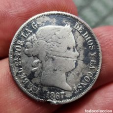 Monedas de España: 40 CENTIMOS DE ESCUDO MADRID ISABEL II 1867